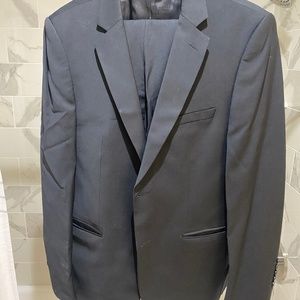 Zara man two piece black suit